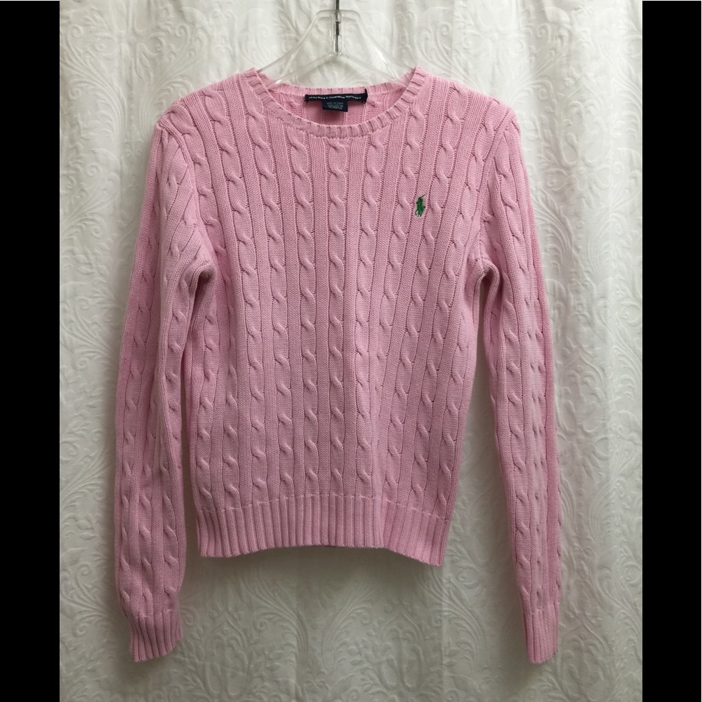 Pink Ralph Lauren Sport Sweater